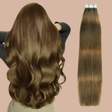 Extensions Adhésives / tapes raides Remy Hair Premium 12#