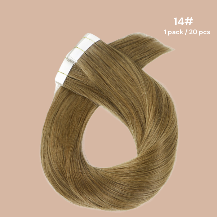 Extensiones adhesivas / cabello remid premium 14# taps remid