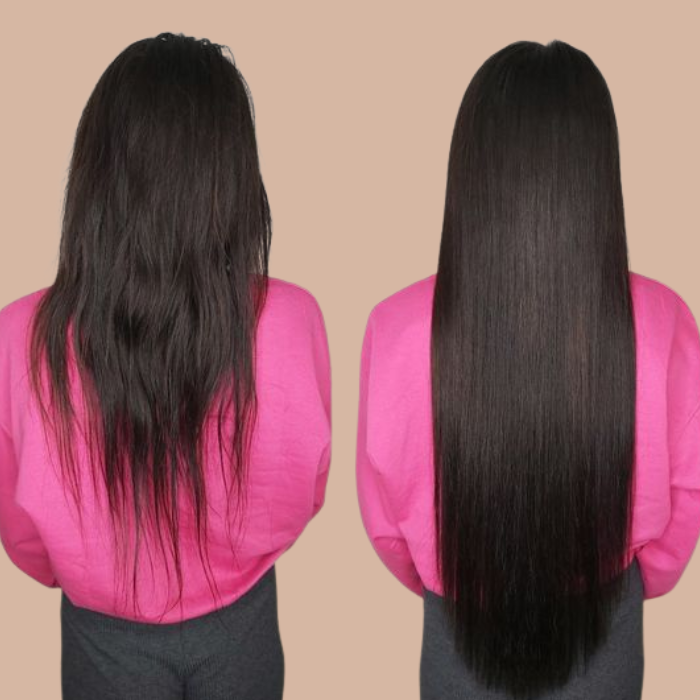 Black Extra Volume clip-in extensions kits voor alle stijlen