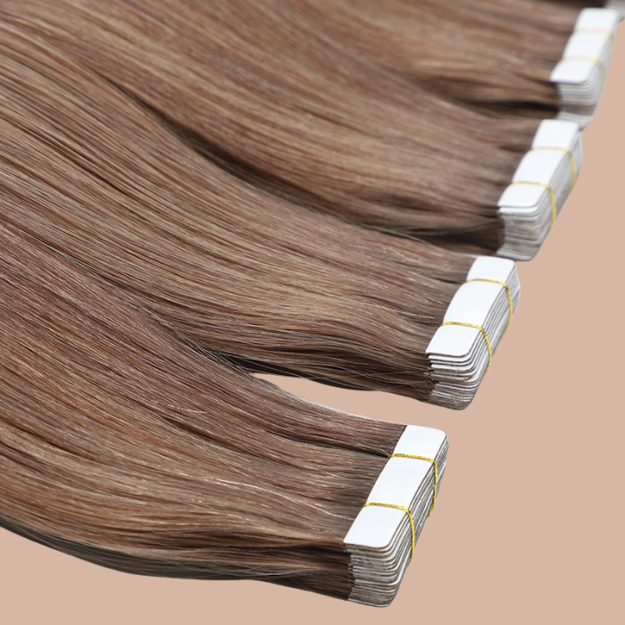 Adhesive extensions / REMY HAIR PREMIUM 6# TAPS 6#