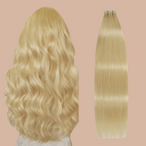 Extensions Adhésives / tapes raides Remy Hair Premium 27#