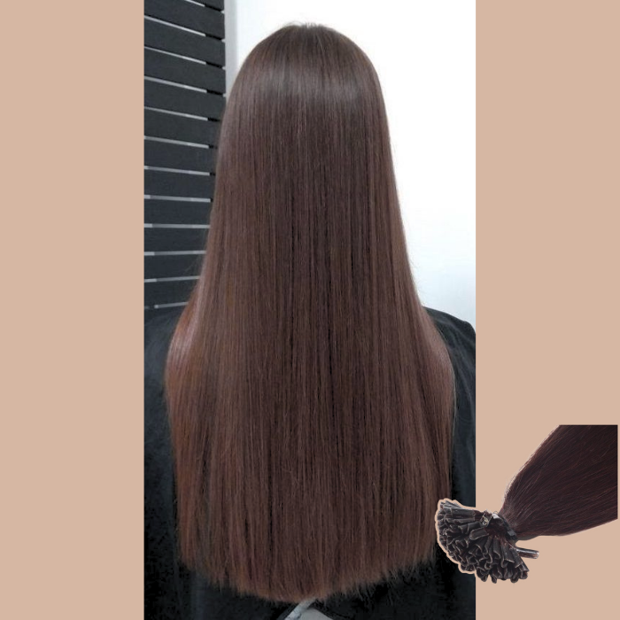 100 Steife Keratin-Extensions