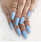 Surprise color and shape false nail kit FREE